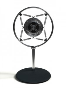 Photo of old-fashioned microphone